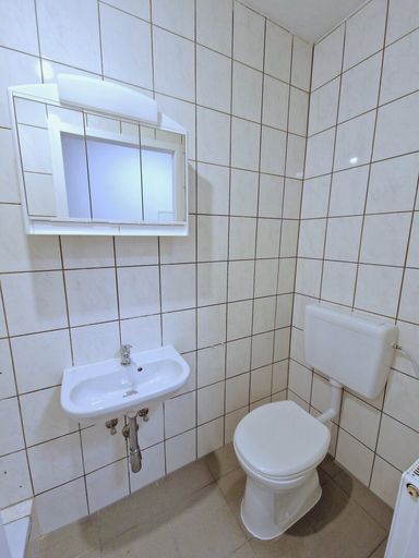 Bad mit Dusche & WC