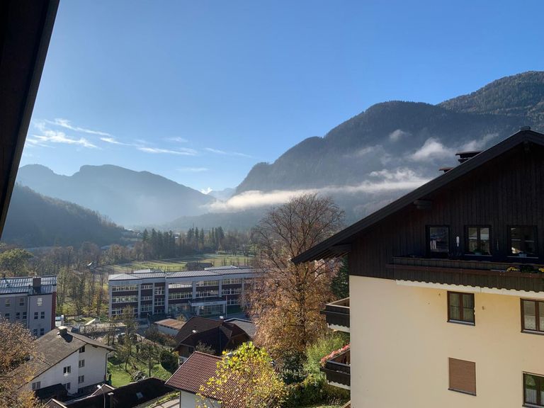 Ausblick vom Balkon