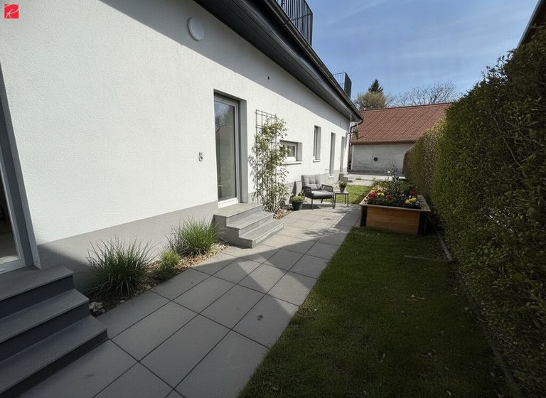 KI-visualisierter Garten
