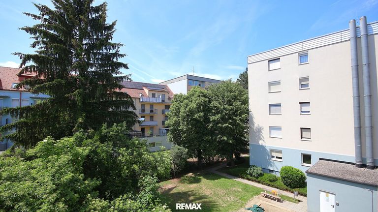 Ausblick vom Westbalkon