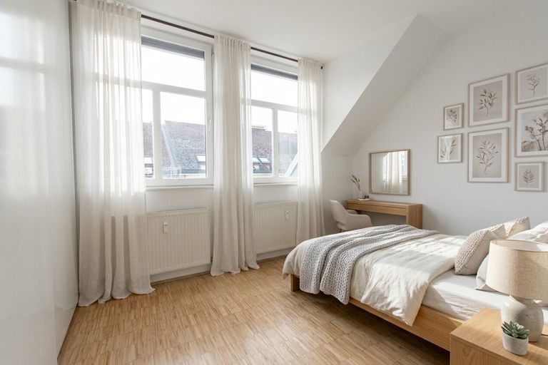Schlafzimmer I (KI möbliert)