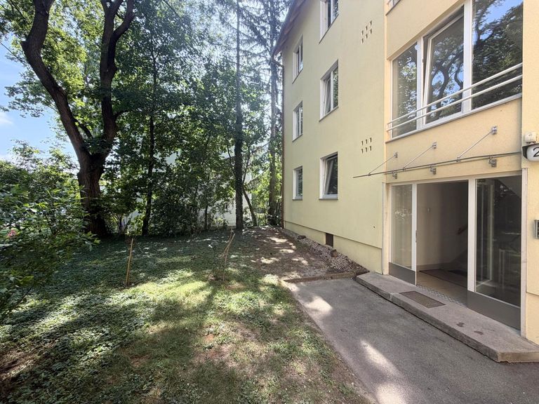 Eingang in die Wohnhausanlage