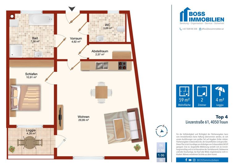 Grundriss Linzerstraße 61_Top4