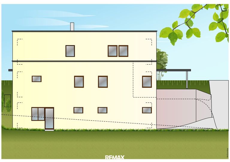 Beispiel für Neubau - Ansicht A