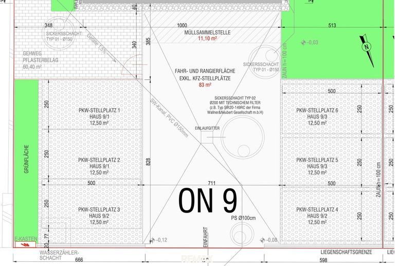 Parkplatz Plan