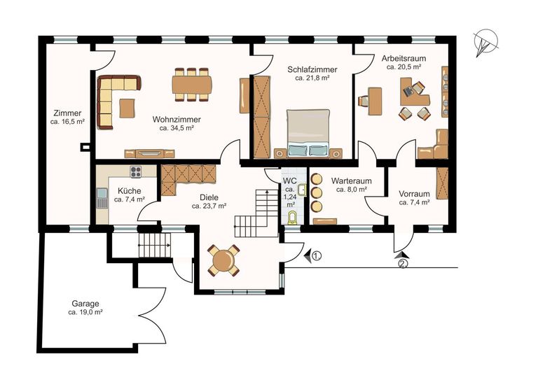 Plan 2D EG