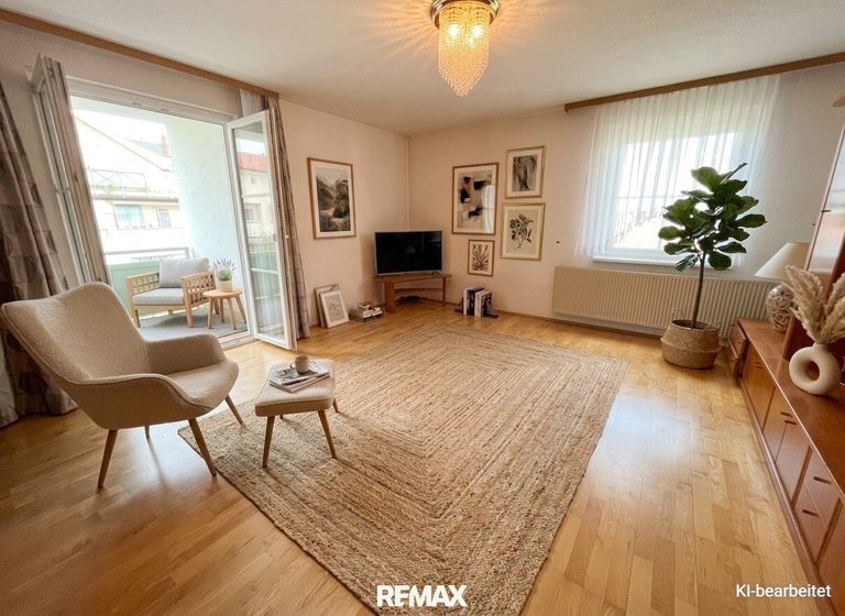 KI-Visualisierung - Wohnzimmer