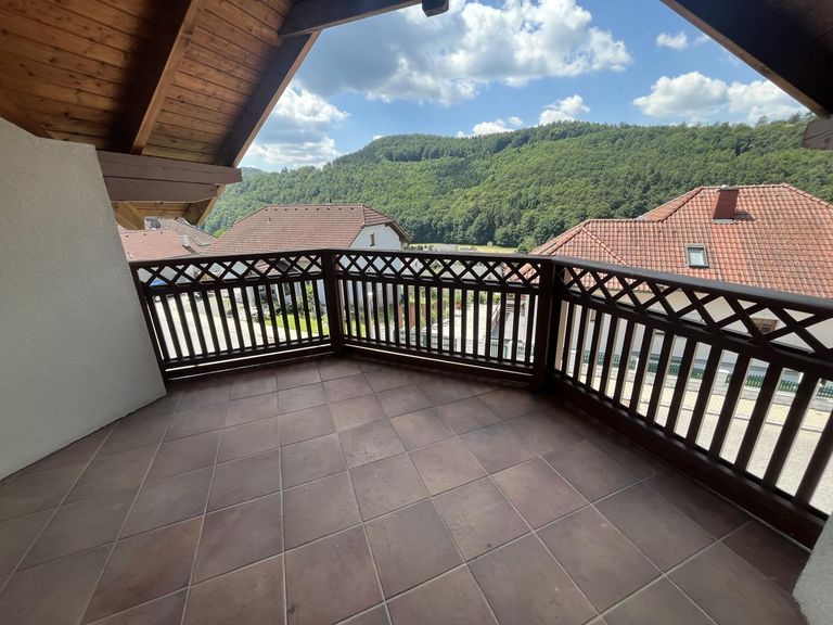 Dachgeschoss - überdachte Loggia