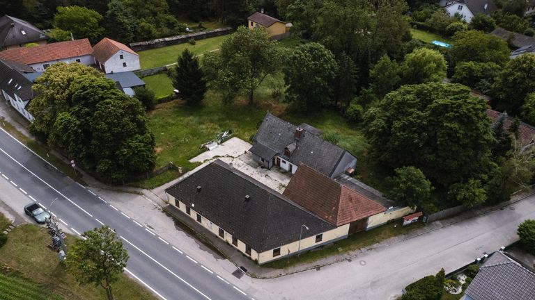 01 Drohne Haus Wienerstraße 8 von weiter oben
