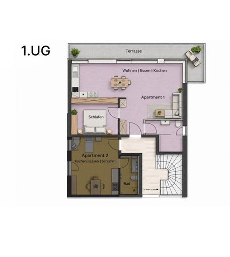 1.UG Apartment 1