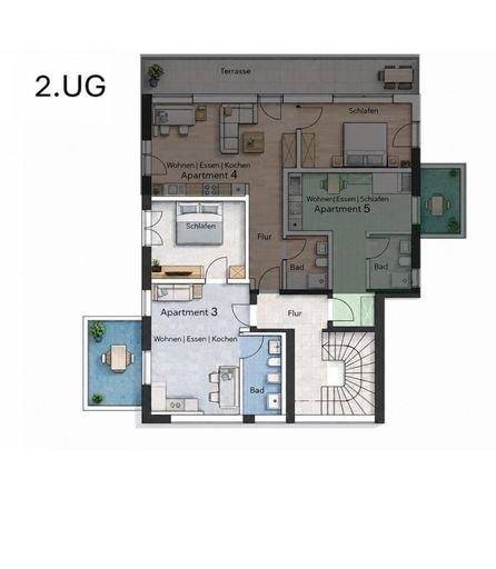 2.UG Apartment 3