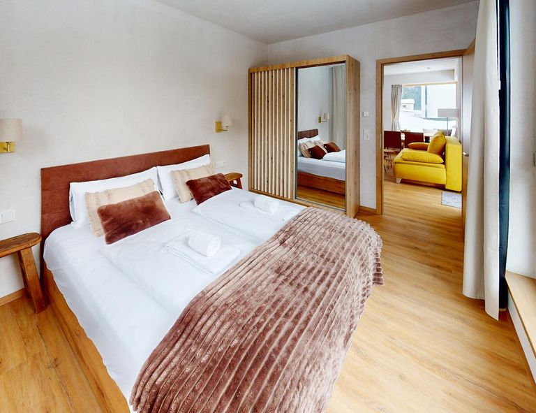 See - Haus - Apartment 4 - Schlafzimmer