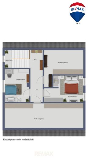 Exposèplan Dachgeschoss