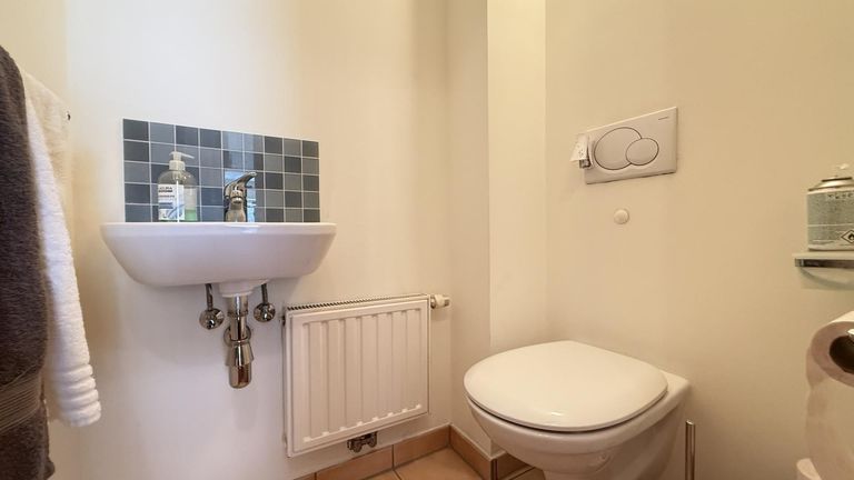 WC im Erdgeschoss