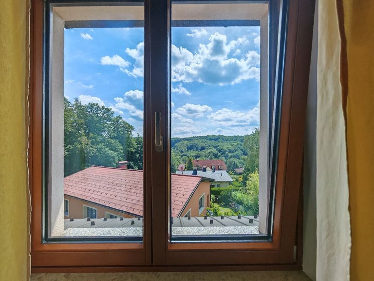 Ausblick vom 1. Stock