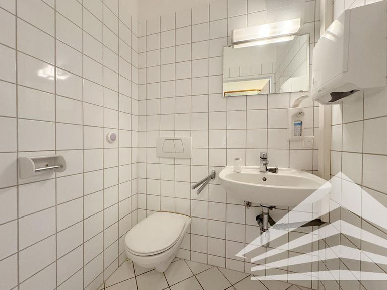 WC mit Handwaschbecken