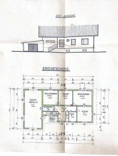 Erdgeschoss Plan