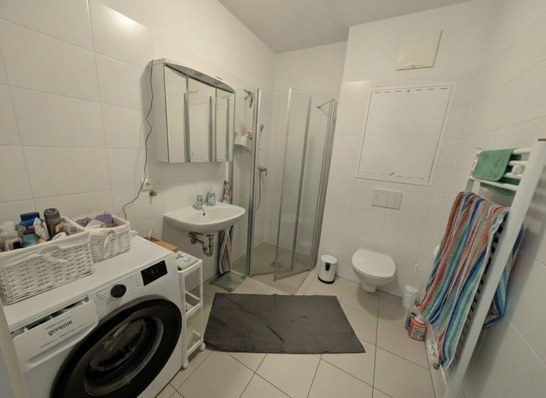 Badezimmer mit WC