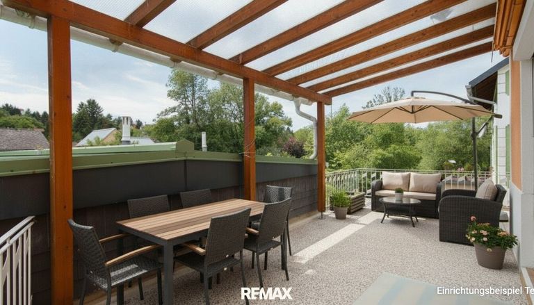 Terrasse Einrichtungsbeispiel