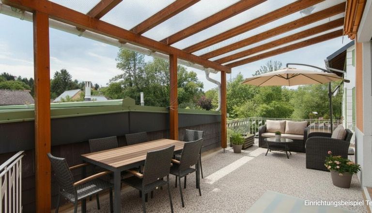 Terrasse Einrichtungsbeispiel