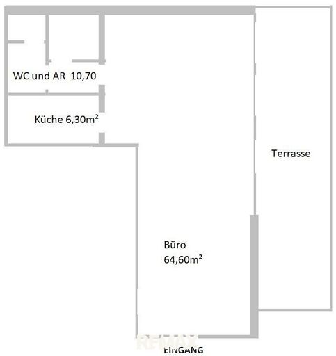Grundriss Büro