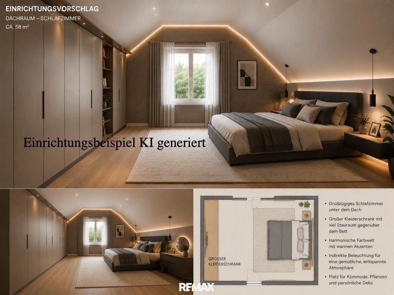 Einrichtungsbeispiel KI generiert