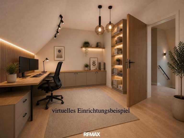 Zimmer 5 OG_Variante Büro_virtuelles Einrichtungs