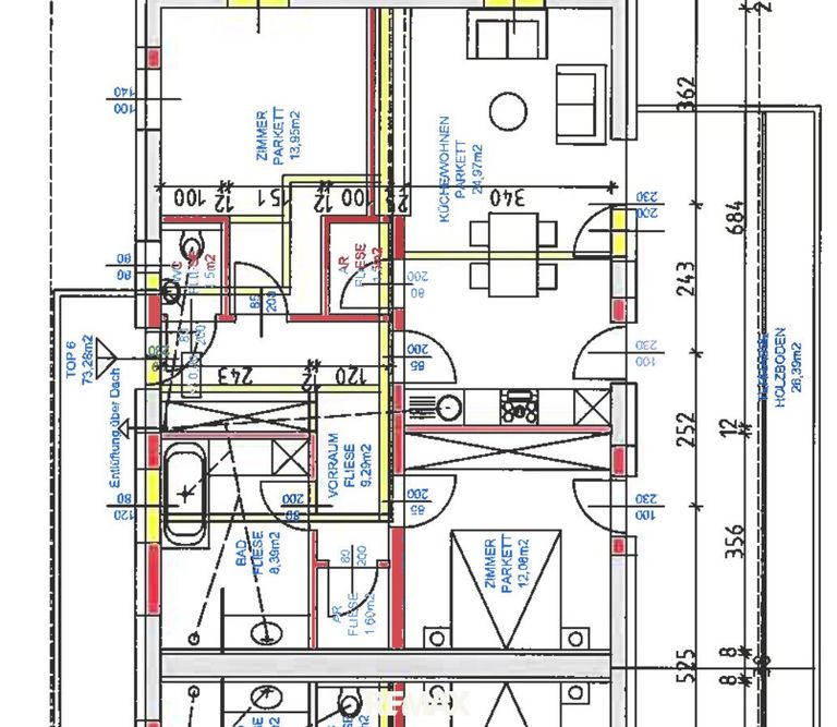Grundriss schematisch