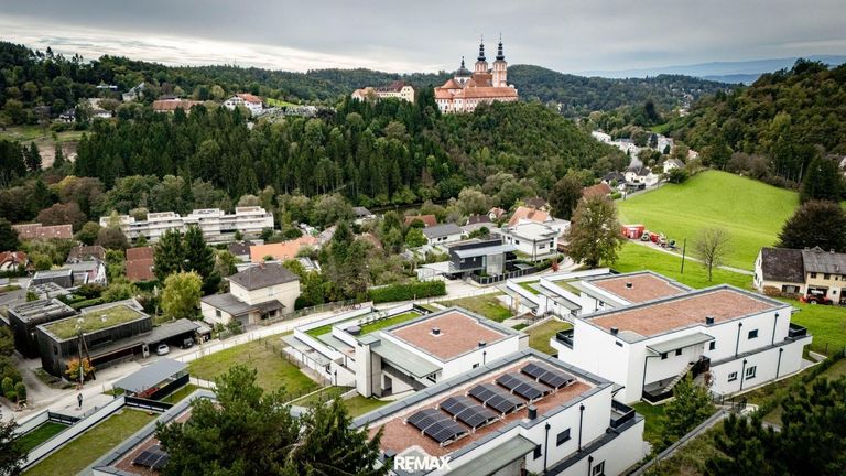 Aussicht Basilika Maria Trost