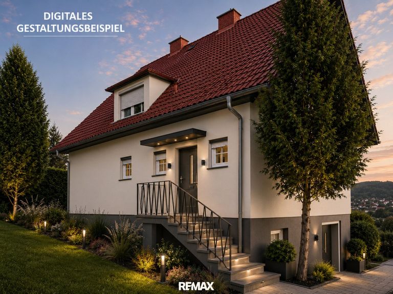 Digitales Gestaltungsbeispiel Ansicht N-W