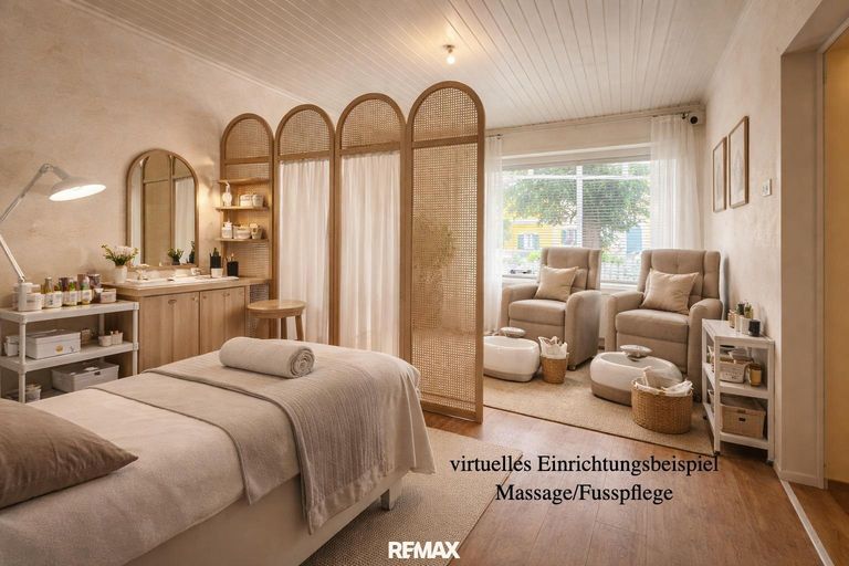1_Massage_Fußpflege virtuelles Einrichtungsbeispie