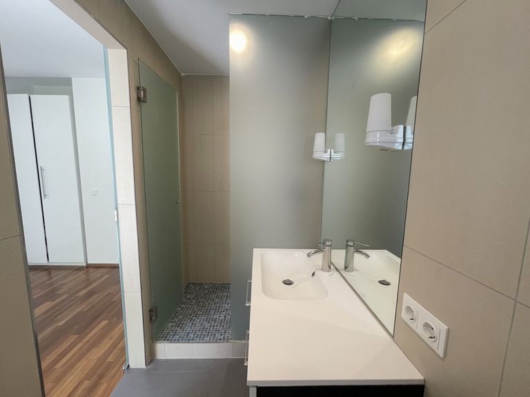 Bad mit Walk-in Dusche