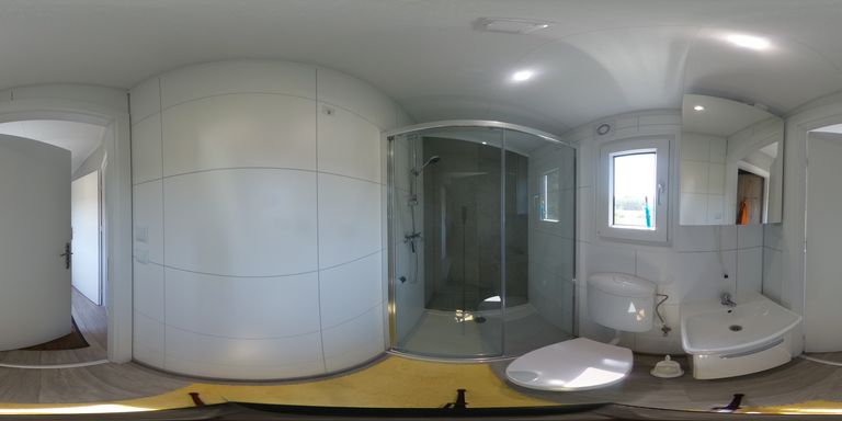 Badezimmer mit WC