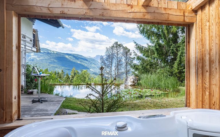 Wellnessen mit Ausblick