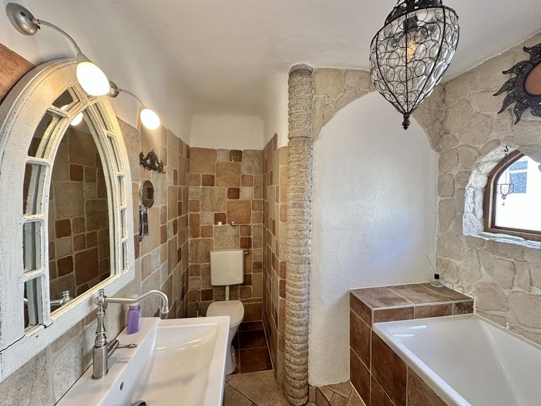 Badezimmer mit WC