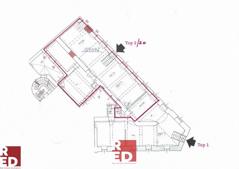 Grundriss 2 m