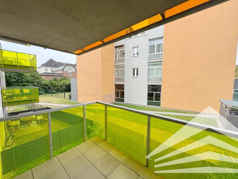 westseitiger Balkon