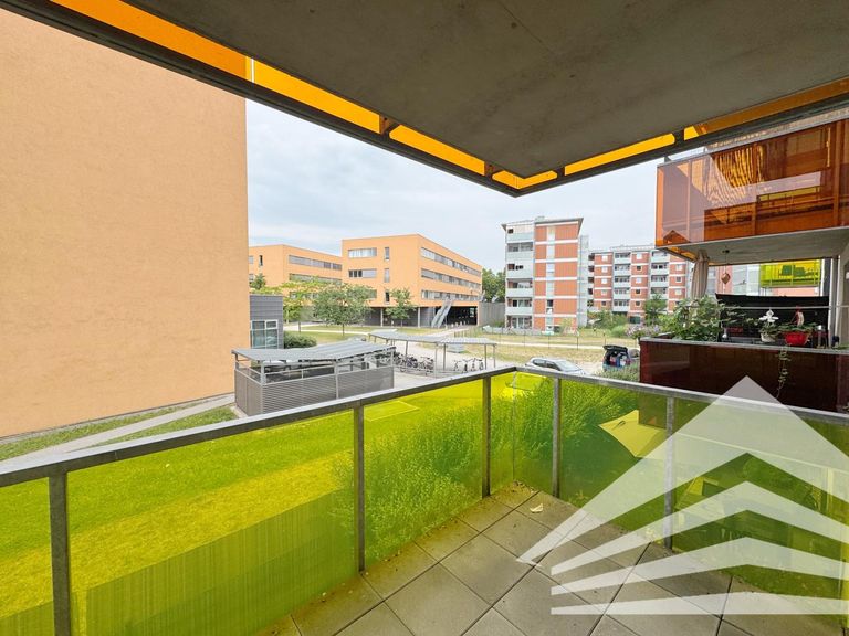 westseitiger Balkon