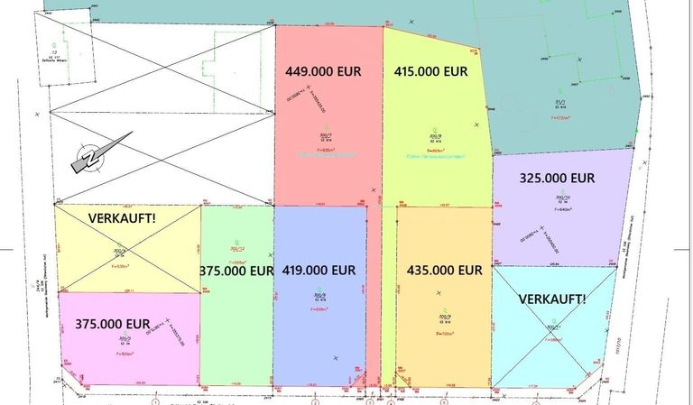 Preise Baugrundstücke 2102 Klein Engersdorf