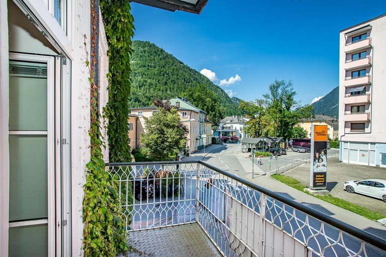 Aussicht vom Balkon