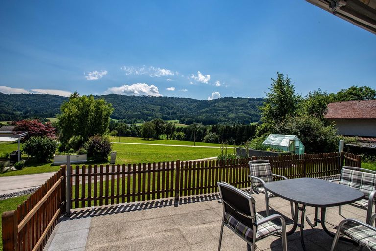 Ausblick von Terrasse