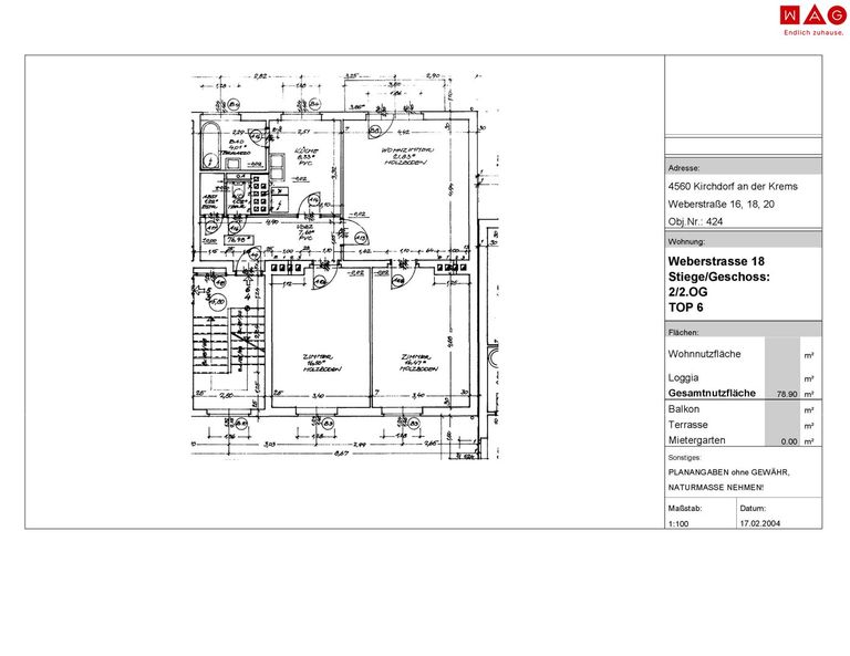 Wohnungsplan