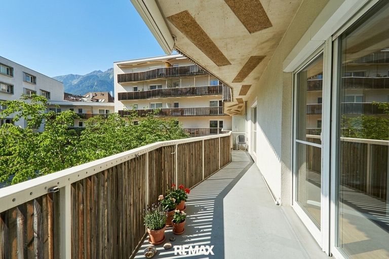 Balkon und Aussicht