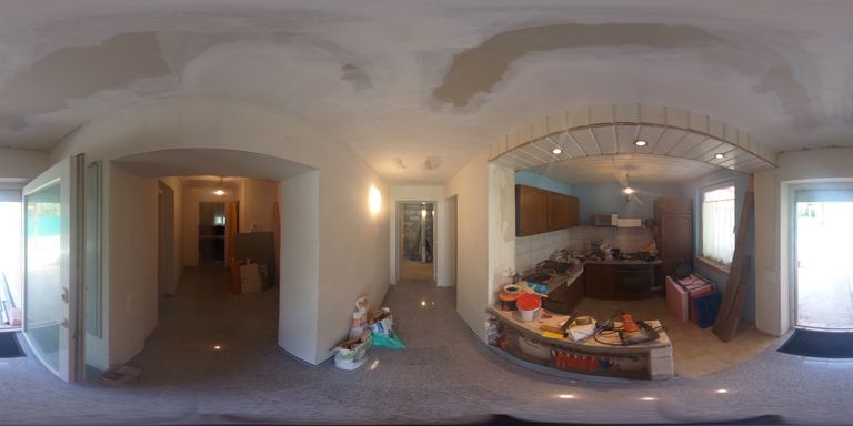 Küche Haus vorne