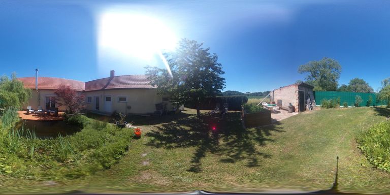 Garten hinten