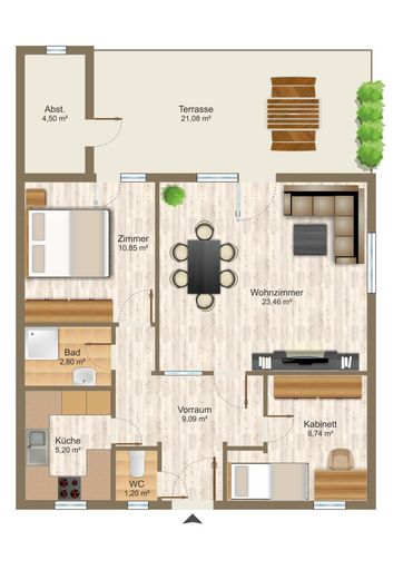 14 Grundriss