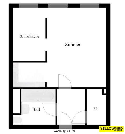 Wohnung 3 1100