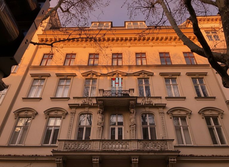 Sonnenuntergang Fassade