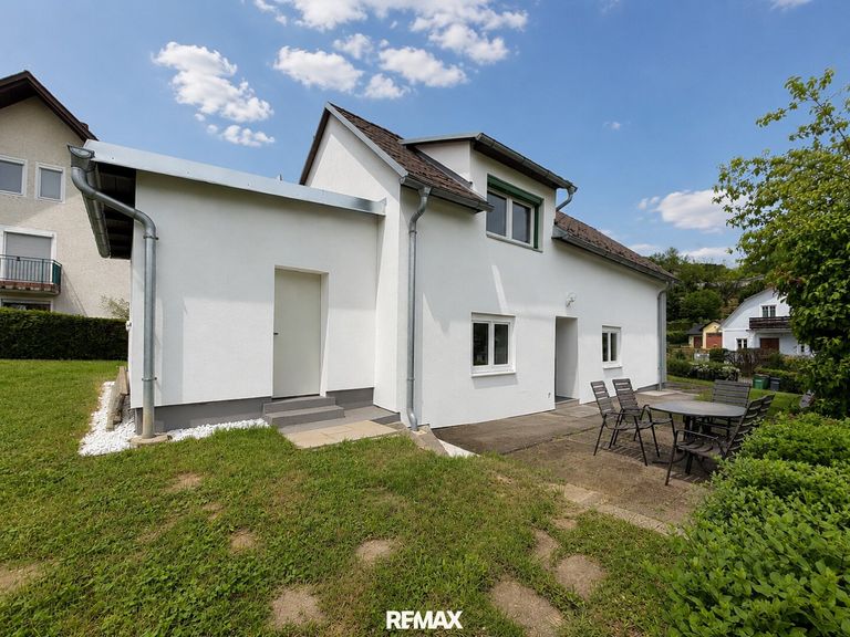 Außenansicht Rückseite Haus