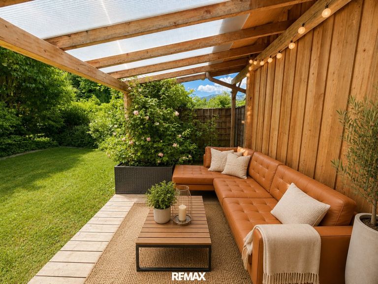 Terrasse Visualisierung Gedankenanstoß
